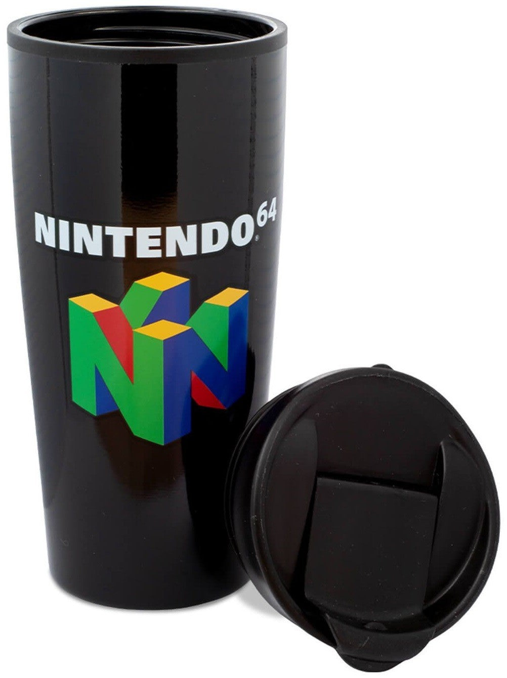 Tazza Da Viaggio In Metallo Nintendo N64 - Mtm25365 Tazza Da Viaggio In Metallo Nintendo N64 - Mtm25365
